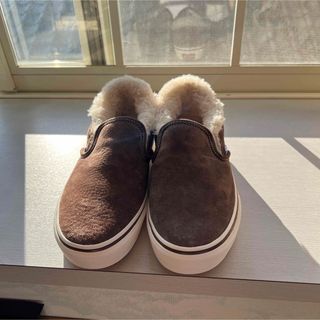 ヴァンズ(VANS)のVANSスリッポン25cm ボア(スリッポン/モカシン)