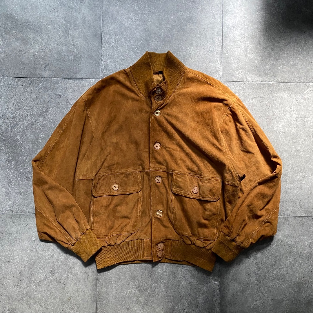 90’s キャメル　レザージャケット　camel 中古・古着通販】CAMEL TROPHY (キャメルトロフィー) レザー