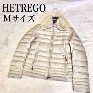 エトレゴ(HETREGO)の美品 HETREGO エトレゴ ファー ダウンジャケット(ダウンジャケット)