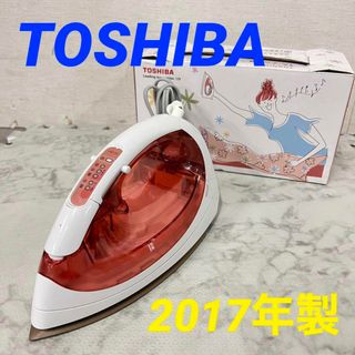 13712 スチームアイロン TOSHIBA TA-ZA1 2017年製(アイロン)