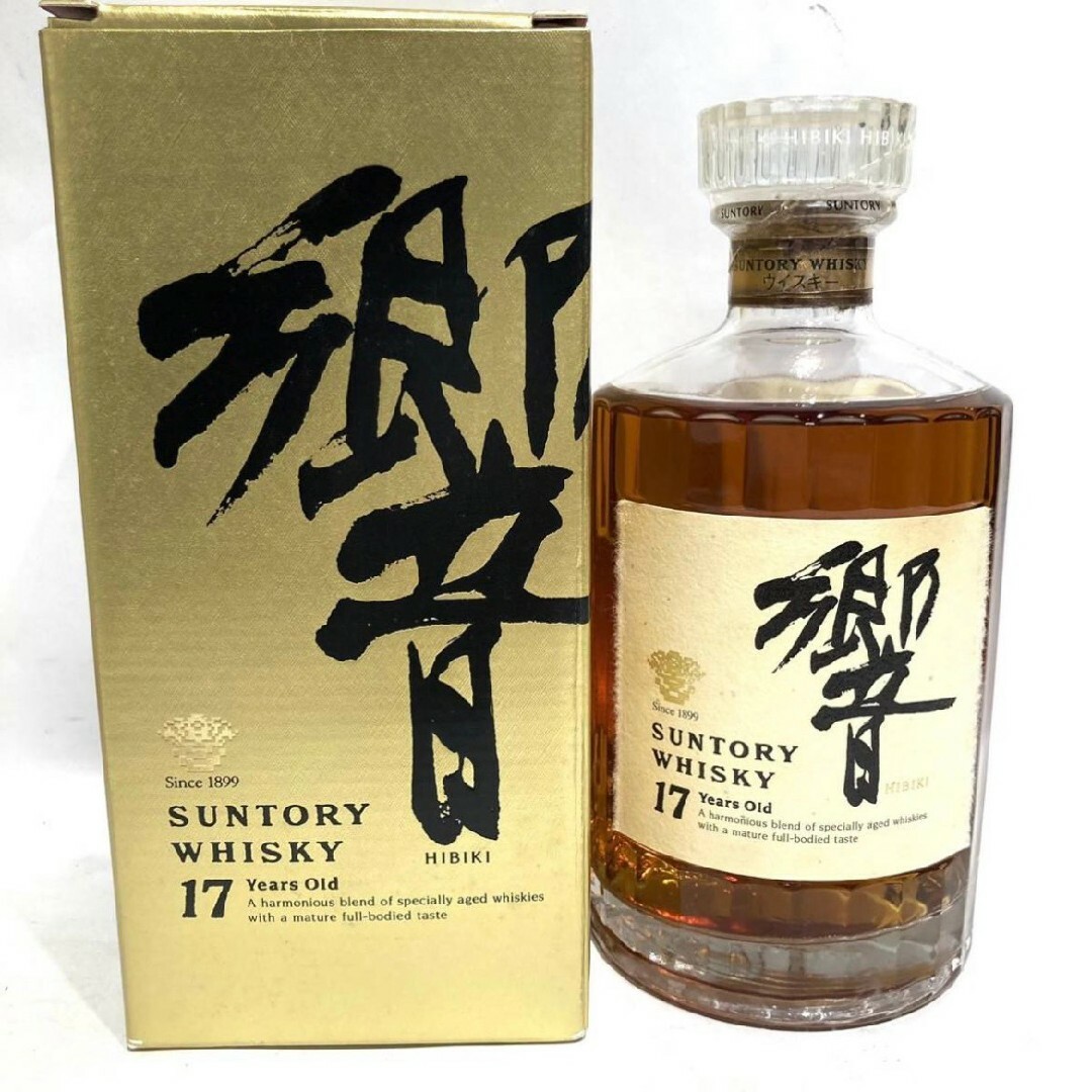 サントリー ウイスキー 響17年 700ml 43% 箱付き 古酒-