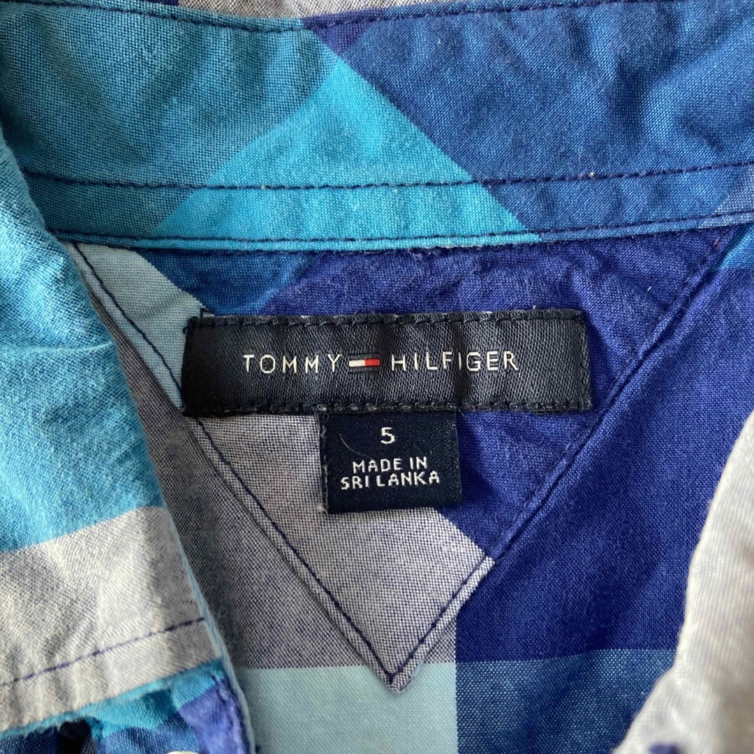 TOMMY HILFIGER(トミーヒルフィガー)の長袖シャツ　110か120 キッズ/ベビー/マタニティのキッズ服男の子用(90cm~)(ブラウス)の商品写真