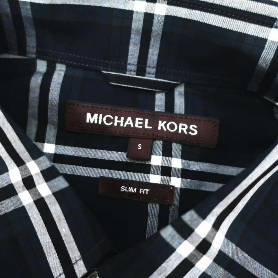 Michael Kors - 新品 MICHAEL KORS チェック ボタンダウンシャツ 長袖 ...