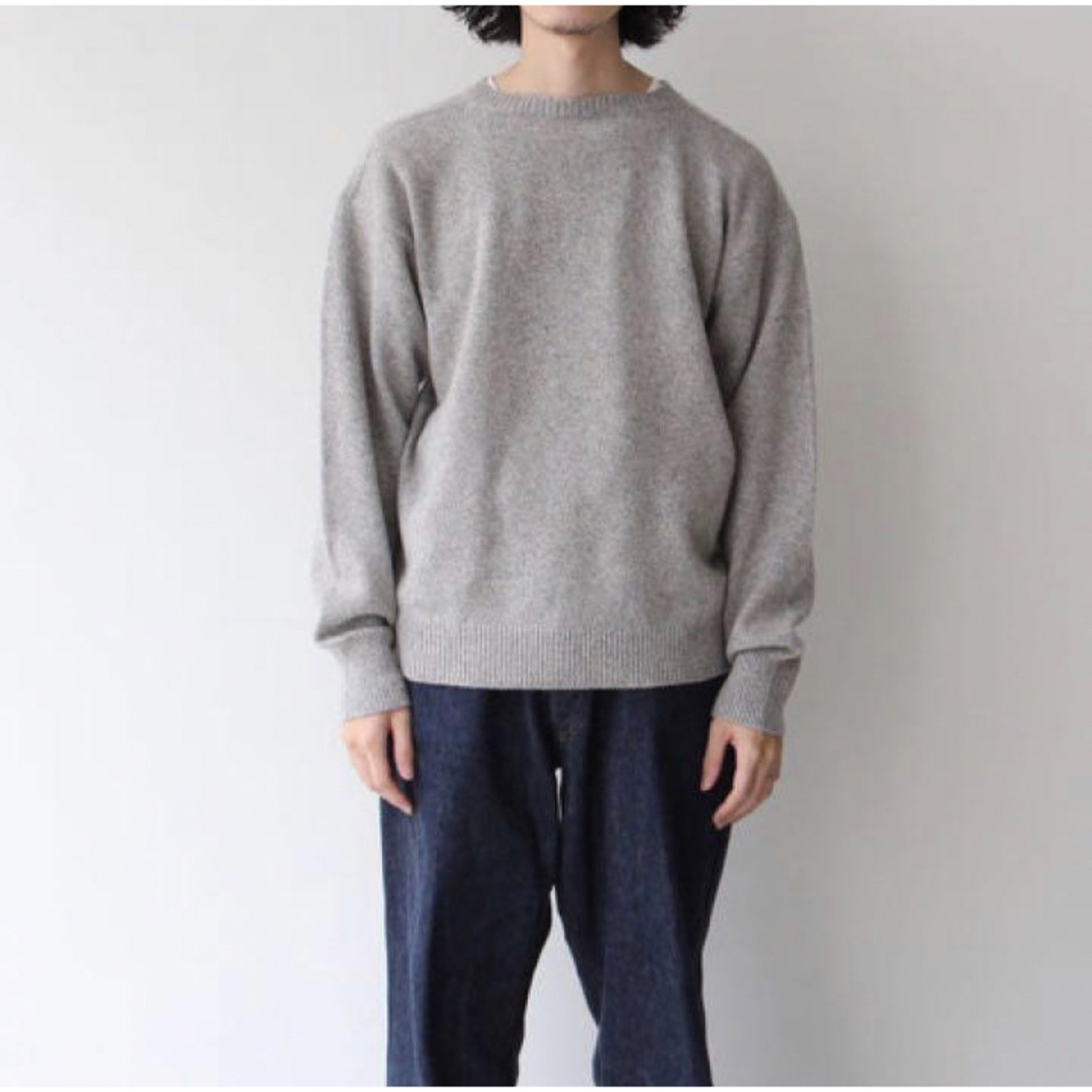 COMOLI - COMOLI / ラムズウール ガンジーネックニットの通販 by