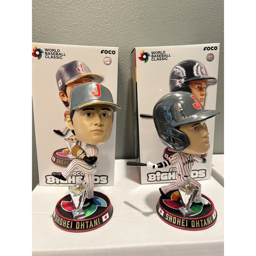大谷翔平 2023WBC 投打ボブルヘッド FOCO 侍JAPAN-