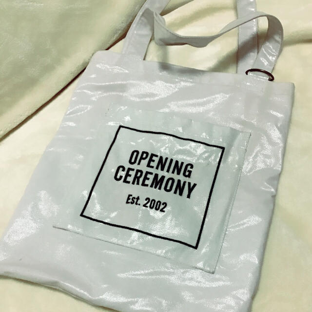 OPENING CEREMONY(オープニングセレモニー)のオープニングセレモニー♡ ビニールトート レディースのバッグ(トートバッグ)の商品写真