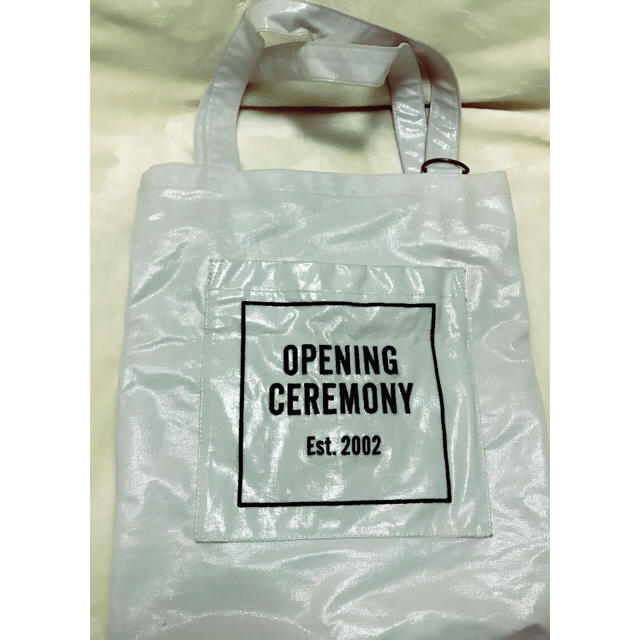 OPENING CEREMONY(オープニングセレモニー)のオープニングセレモニー♡ ビニールトート レディースのバッグ(トートバッグ)の商品写真