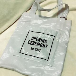 オープニングセレモニー(OPENING CEREMONY)のオープニングセレモニー♡ ビニールトート(トートバッグ)