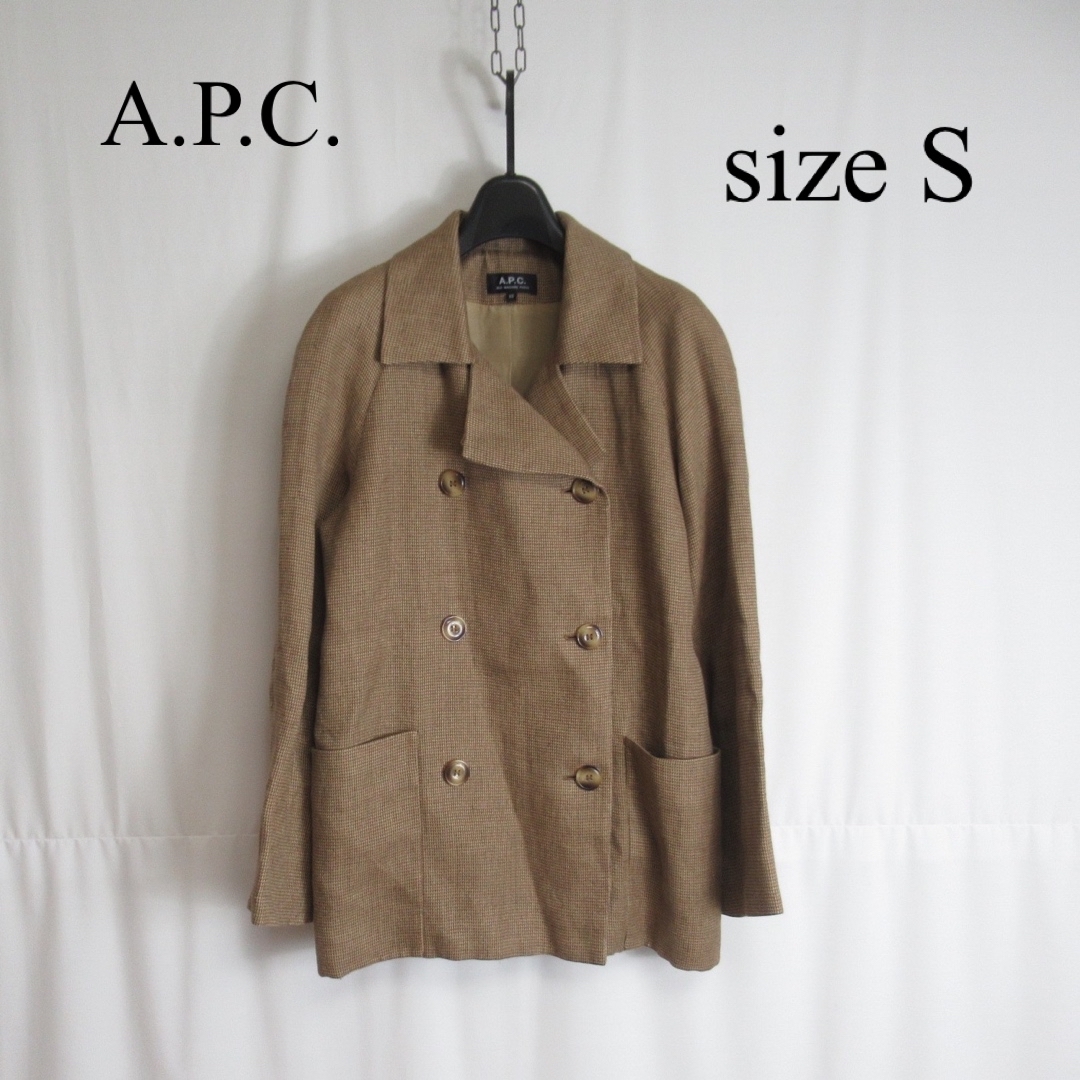 ポーランド製 A.P.C. ウールコート アーペーセー 美品 - ジャケット