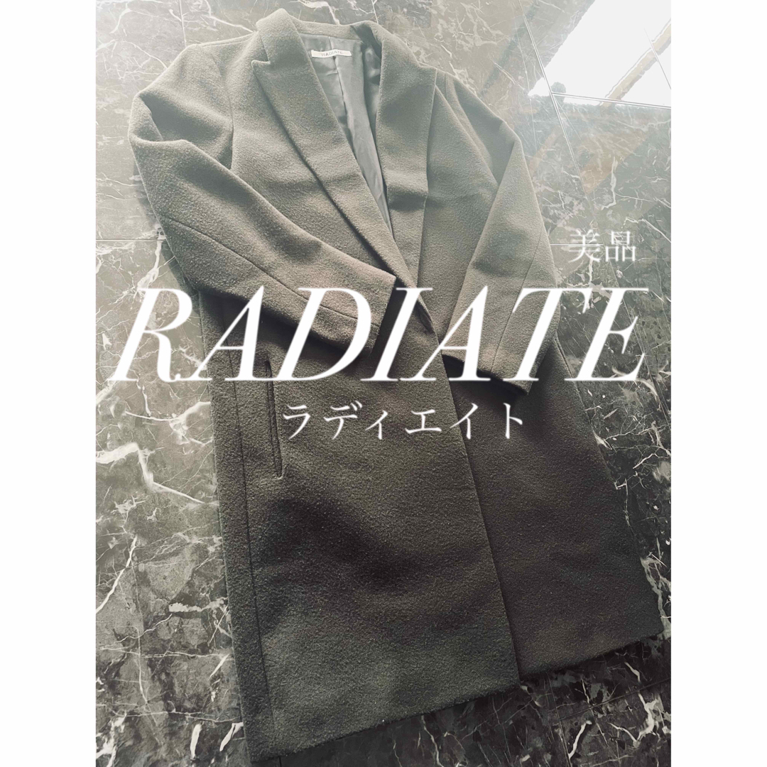 SCOT CLUB(スコットクラブ)の【美品】RADIATE ラディエイト　チェスターコート　クリーニング済み レディースのジャケット/アウター(チェスターコート)の商品写真