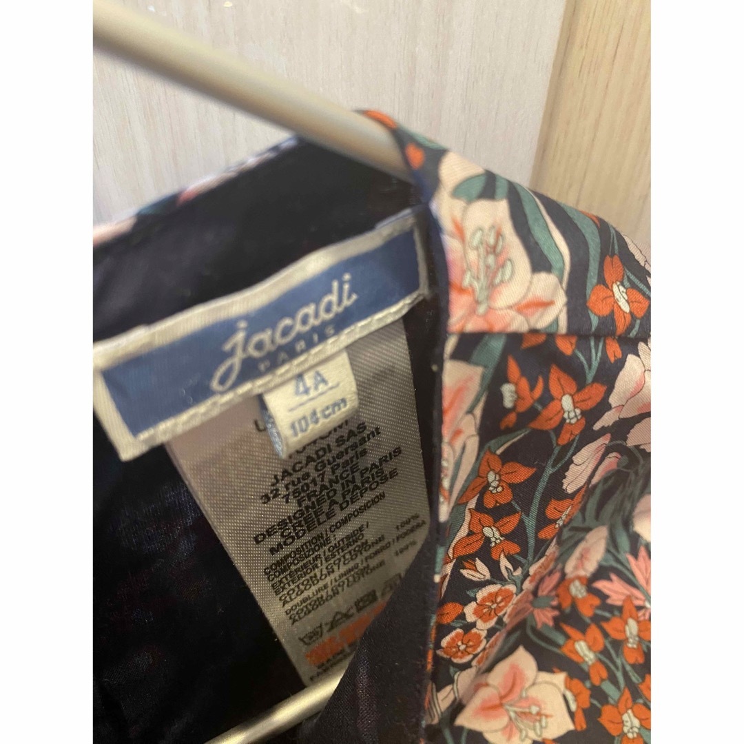 Jacadi(ジャカディ)のmoor様専用　Jacadi ワンピース　4A/104㎝ キッズ/ベビー/マタニティのキッズ服女の子用(90cm~)(ワンピース)の商品写真