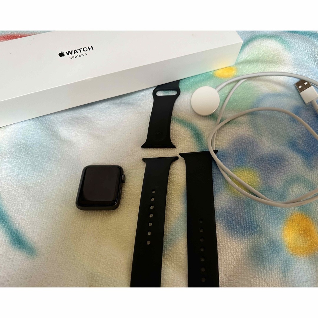 Apple Watch - APPLE APPLE WATCH3 42 SGAL BK140-210の通販 by Renco ...