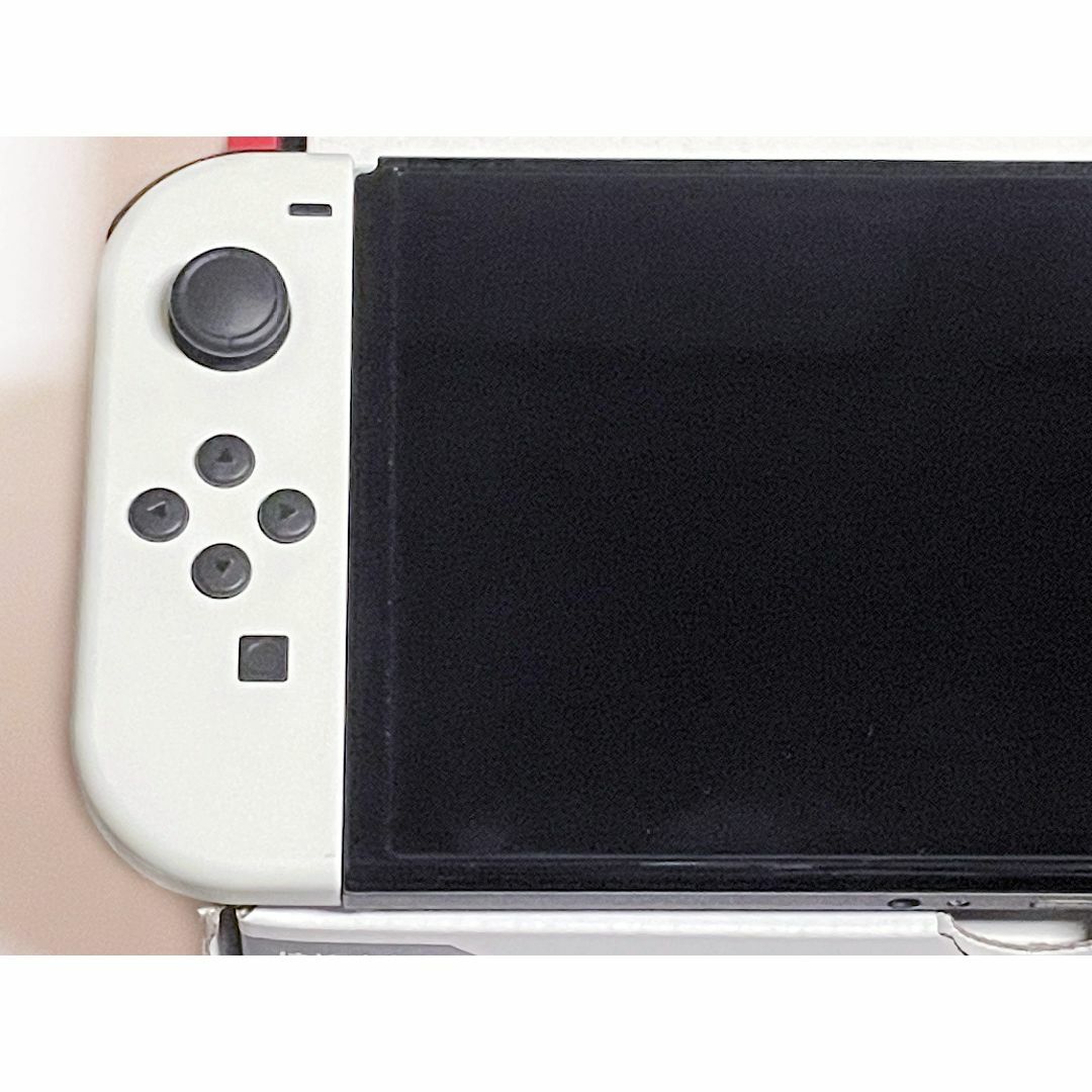 液晶綺麗 有機EL Switch NINTENDO 任天堂 スイッチ ホワイト