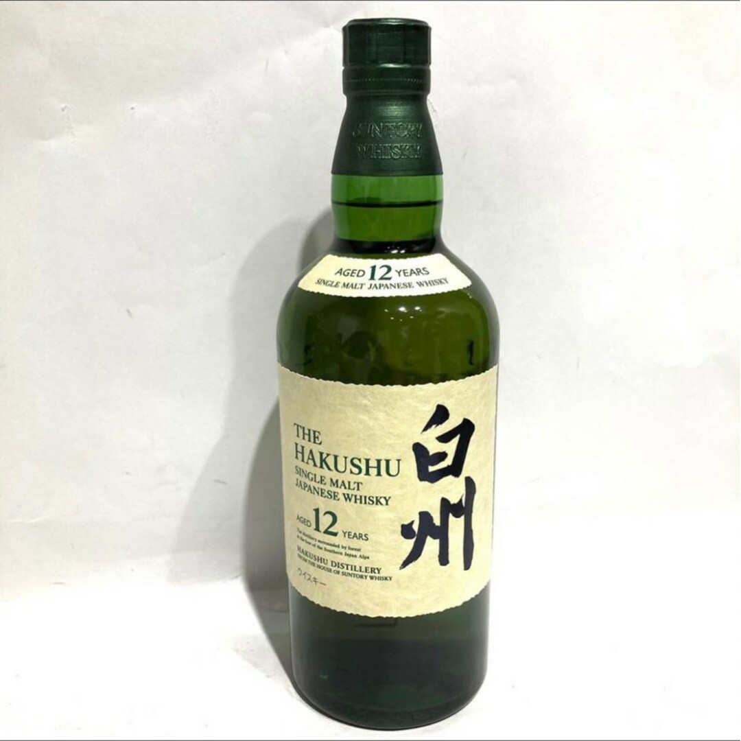 サントリー シングルモルトウイスキー 白州12年 700ml 43% 箱 古酒 サントリー シングルモルトウイスキー 白州12年 700ml 43% 箱 古酒