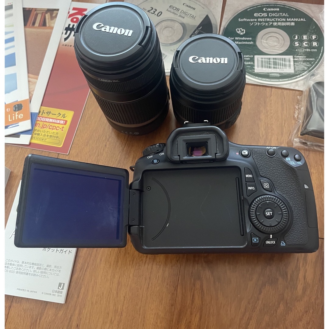 ☆美品☆ Canon EOS 60D ダブルレンズセット - www.sorbillomenu.com