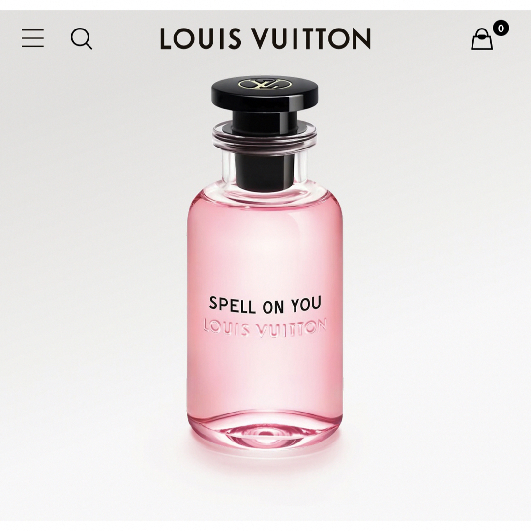 LOUIS VUITTON(ルイヴィトン)の【新品未使用】ルイヴィトン 香水 スペルオンユー 100ml  試供品2ml×2 コスメ/美容の香水(ユニセックス)の商品写真