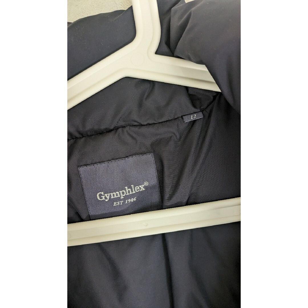 GYMPHLEX(ジムフレックス)のジムフレックス　ダウン　ネイビー　12 レディースのジャケット/アウター(ダウンコート)の商品写真