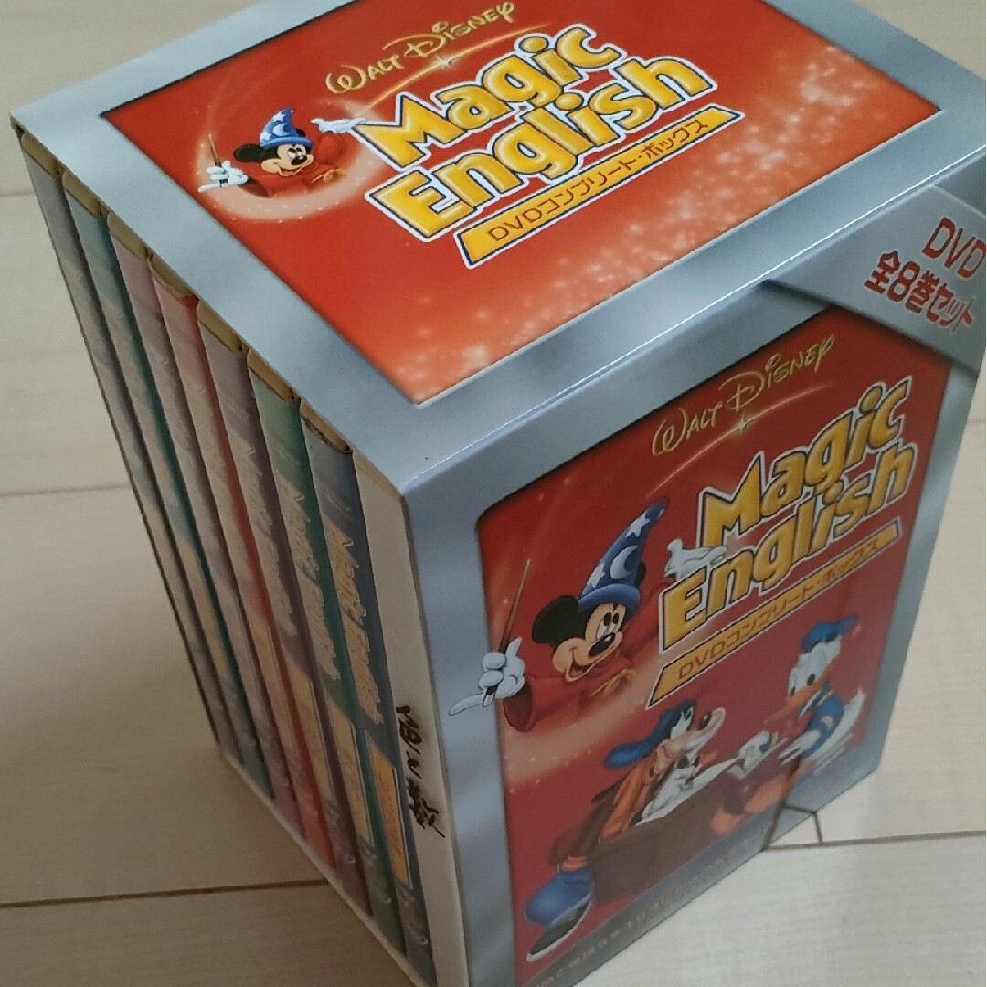 ディズニーMagic English英語教材DVD　8巻セット箱付き | フリマアプリ ラクマ