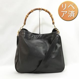 グッチ(Gucci)の【良品/リペア】GUCCI（グッチ）バンブーライン　2way　男女　ストラップ(ショルダーバッグ)