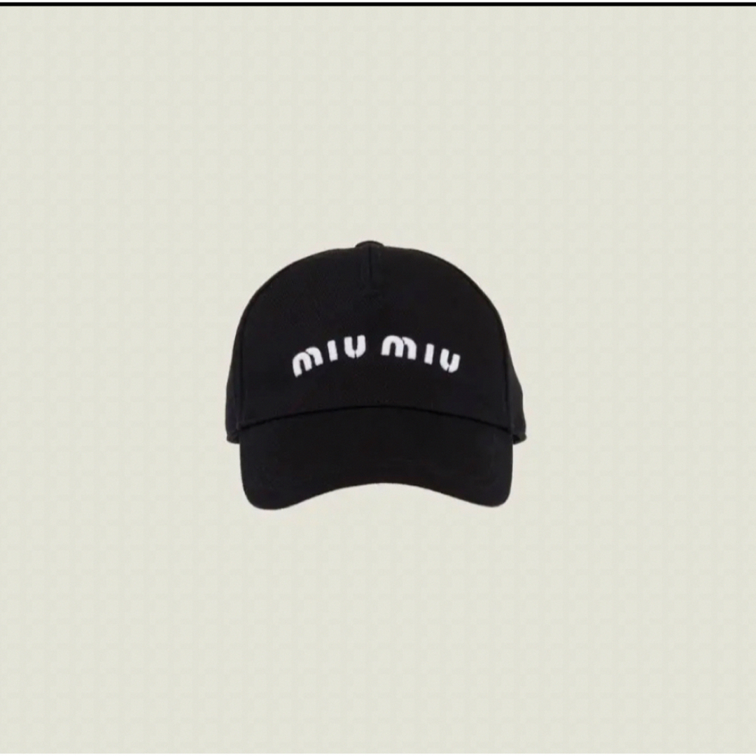 miu miu キャップ　ミュウミュウsサイズ