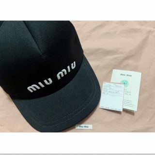 MIUMIU ベースボールキャップ Sサイズ 正規品