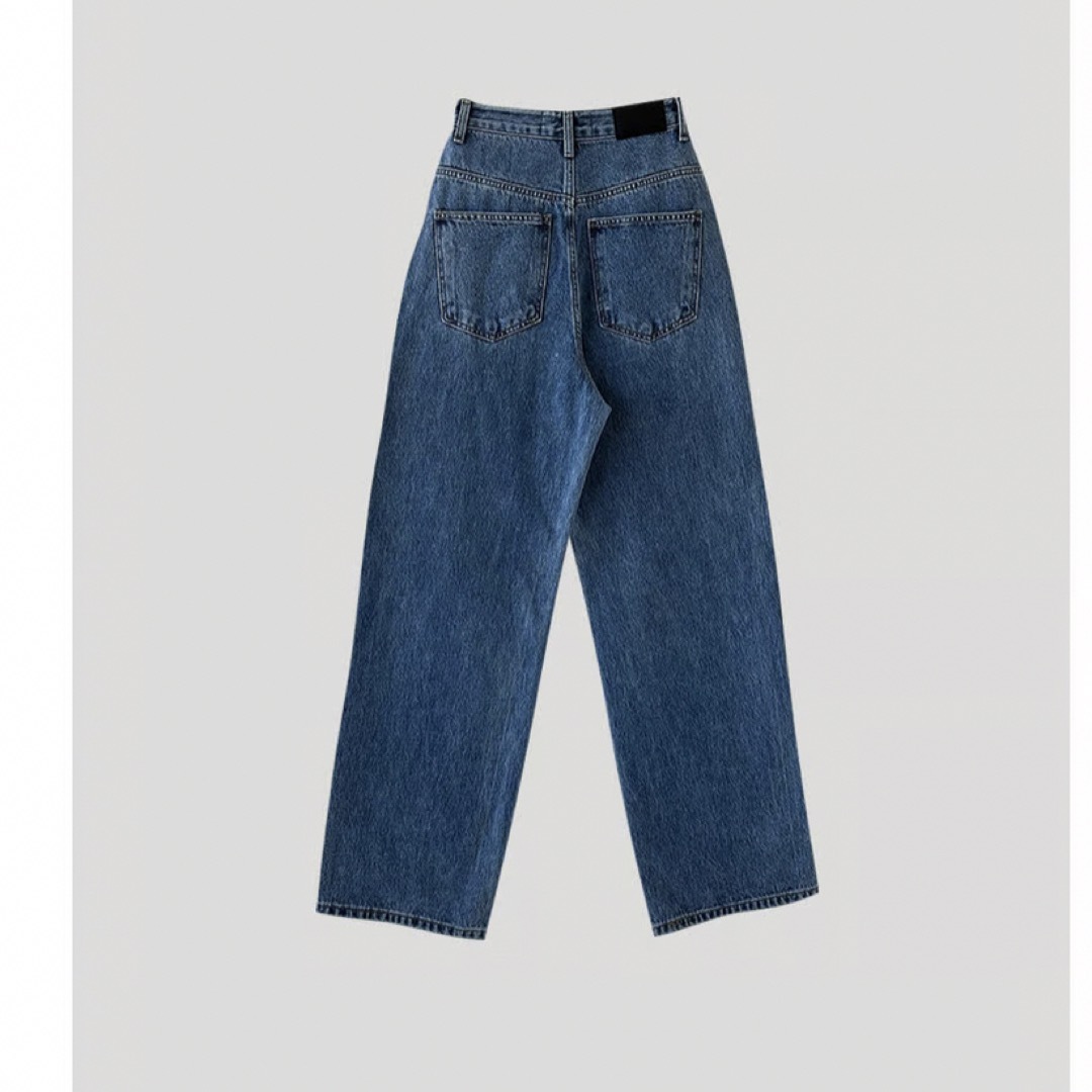 Na.e Wide Loose Jeans _Deep Blue M通常丈 レディースのパンツ(デニム/ジーンズ)の商品写真