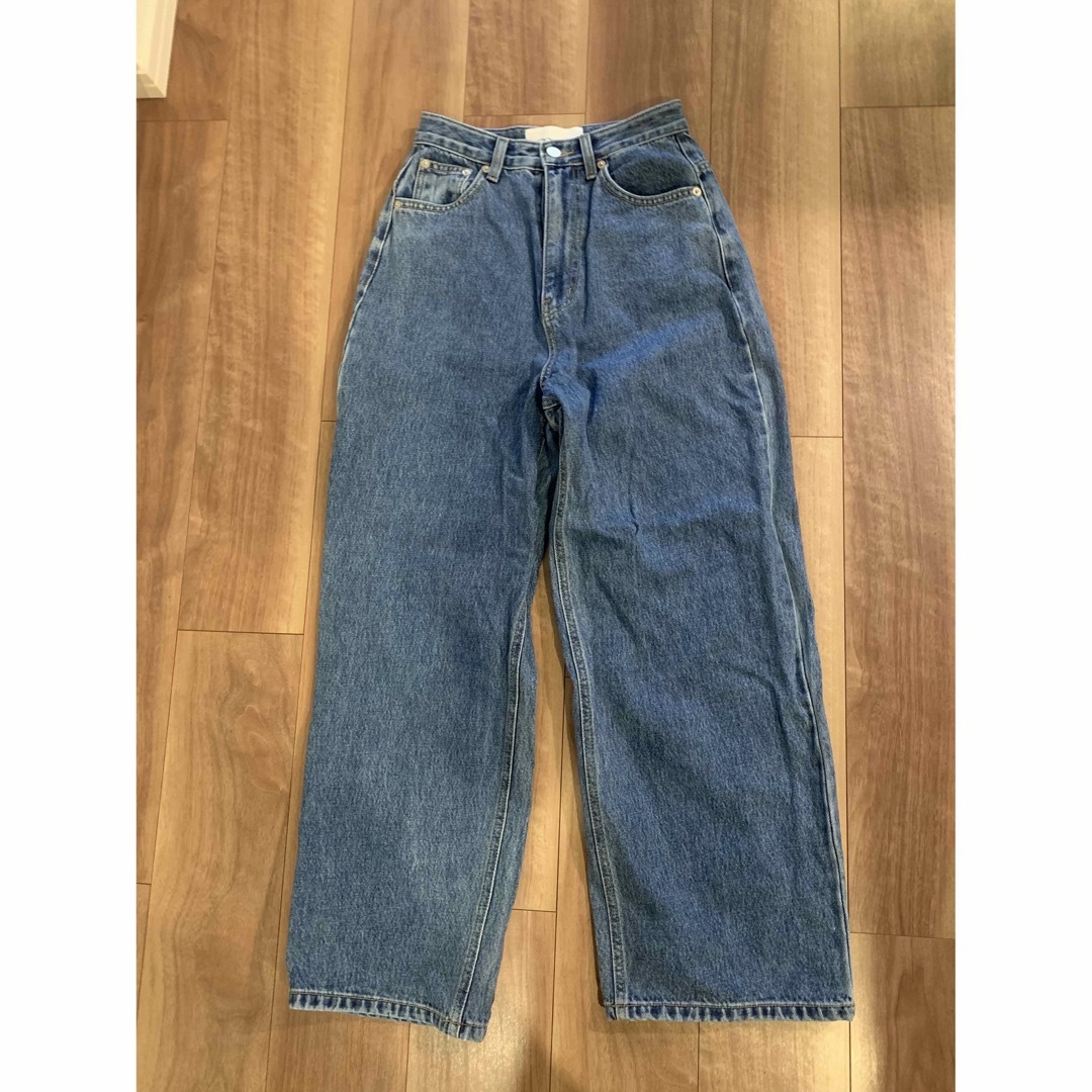 Na.e Wide Loose Jeans _Deep Blue M通常丈 レディースのパンツ(デニム/ジーンズ)の商品写真