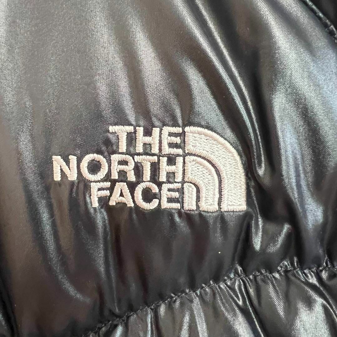 THE NORTH FACE(ザノースフェイス)のノースフェイス 海外限定 ダウンジャケット キッズ 140 ブラック キッズ/ベビー/マタニティのキッズ服男の子用(90cm~)(ジャケット/上着)の商品写真