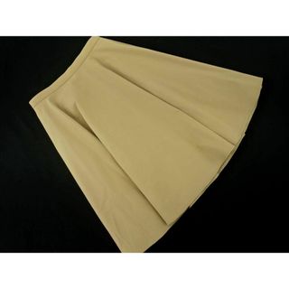 エムプルミエ(M-premier)のM-PREMIER エムプルミエ フレア スカート size34/ベージュ ◇■ レディース(ミニスカート)