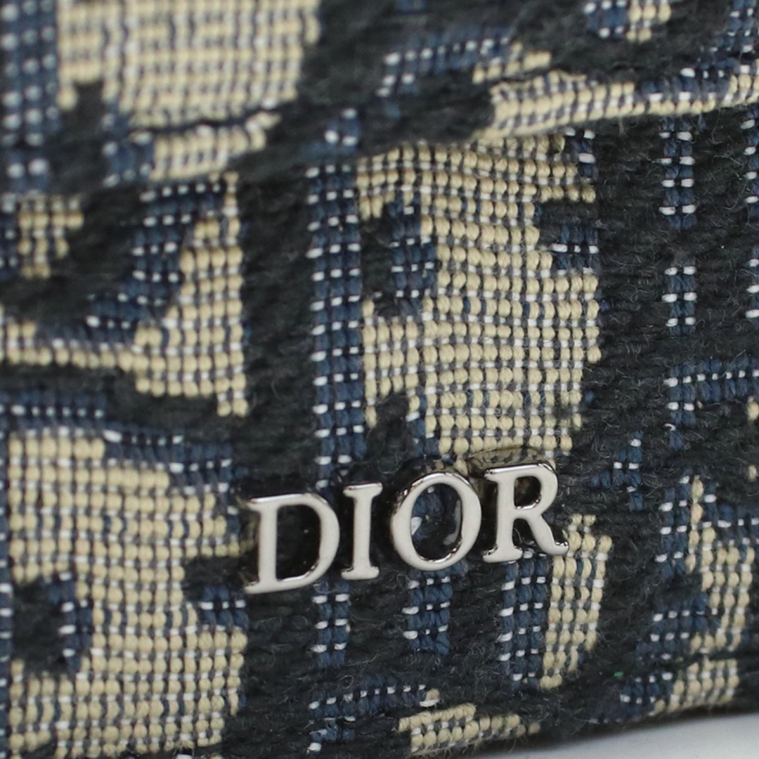 Dior ディオール 2OBBC110 三折財布小銭入付き ブラック メンズ