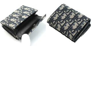 Dior ディオール 2OBBC110 三折財布小銭入付き ブラック メンズ