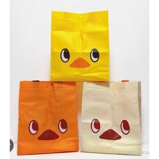 ニッシンショクヒン(日清食品)のひよこちゃんエコバック　3個セット(エコバッグ)