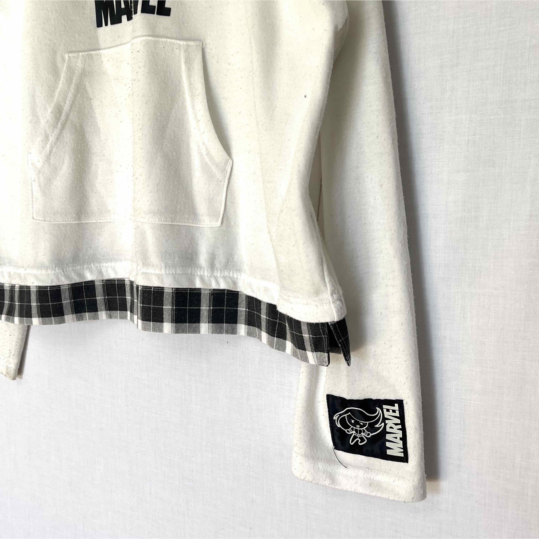 MARVEL(マーベル)のMARVEL マーベル キッズ 長袖 Tシャツ 160サイズ フード無しパーカー キッズ/ベビー/マタニティのキッズ服男の子用(90cm~)(Tシャツ/カットソー)の商品写真
