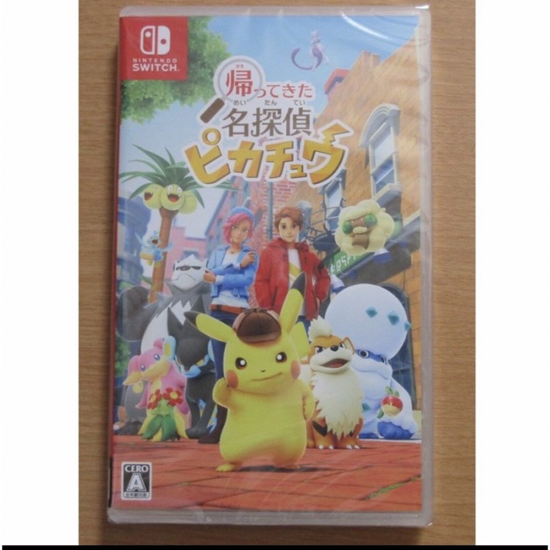 任天堂 - 帰ってきた 名探偵ピカチュウ -Switch プロモなしの通販 by