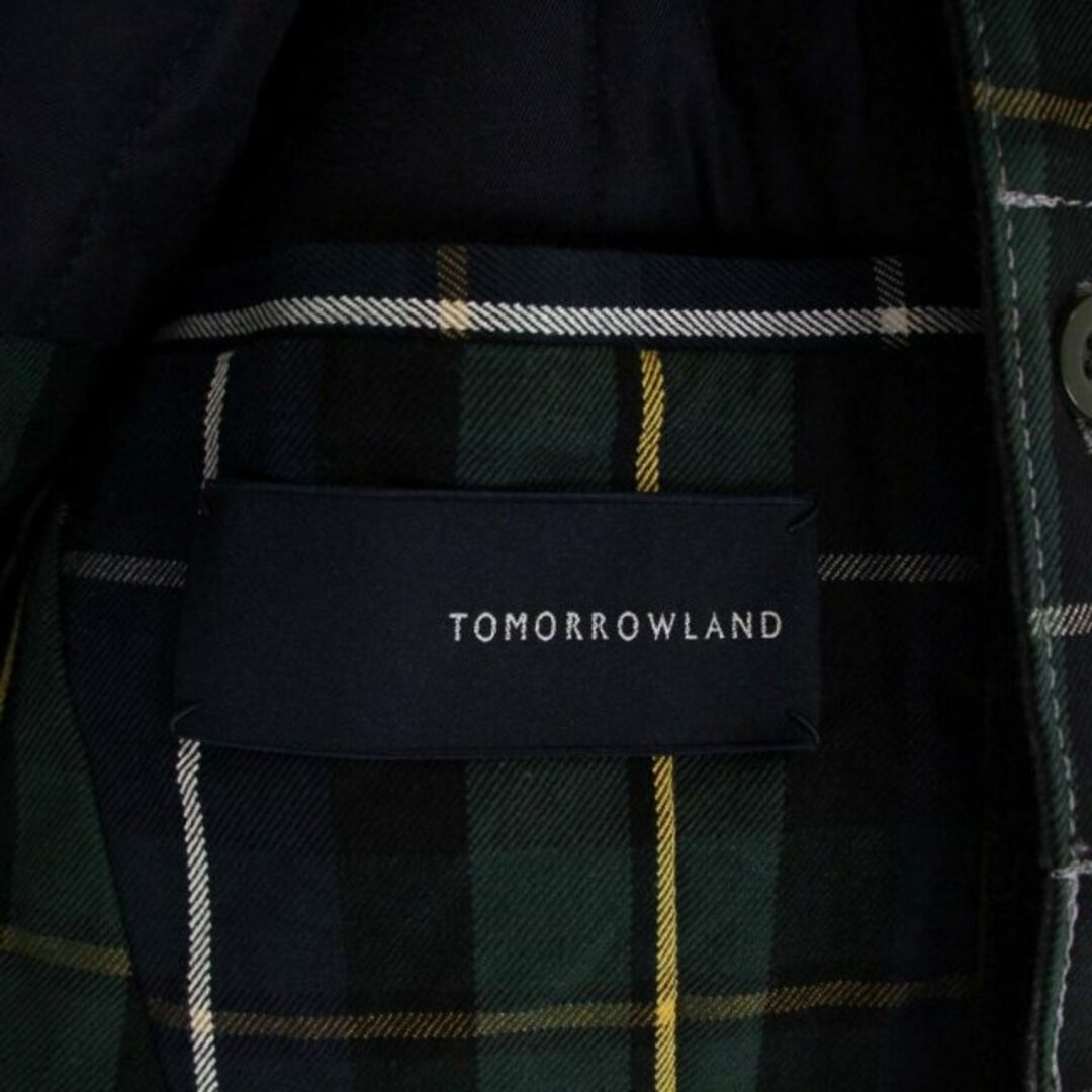 TOMORROWLAND(トゥモローランド)のTOMORROWLAND テーラードジャケット シングル コーデュロイ S 緑 メンズのジャケット/アウター(テーラードジャケット)の商品写真