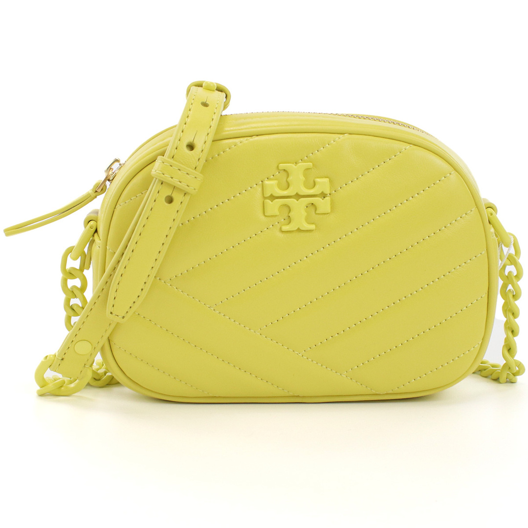 Tory Burch トリーバーチ KIRA CHEVRON QUILT 82284 斜め掛け ショルダーバッグ CALENDULA イエロー系 レディース