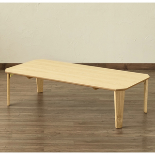 【新品】115×60 折り畳みテーブル  センターテーブル座卓NA/WAL/WW(折たたみテーブル)