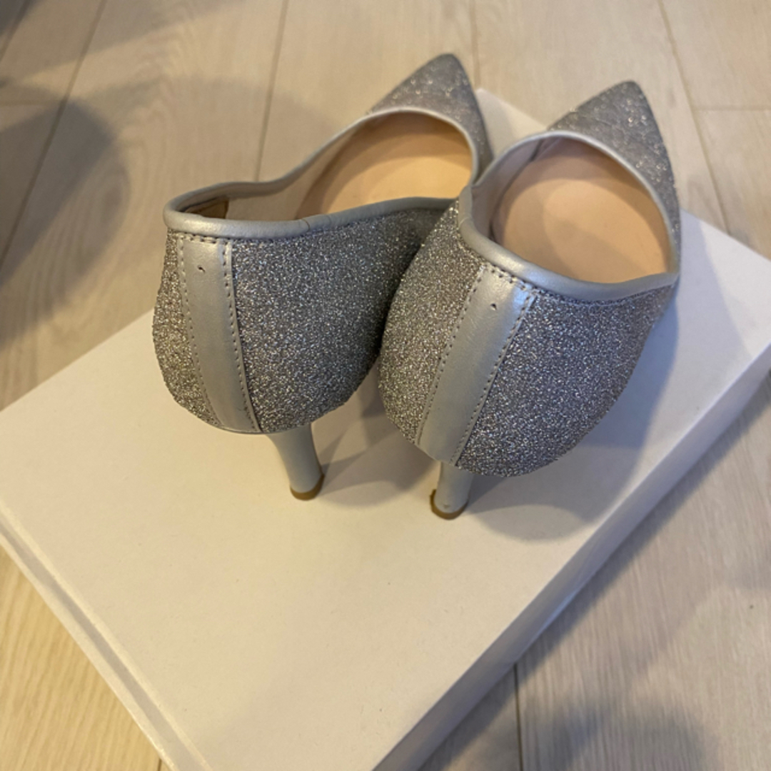 DIANA(ダイアナ)のDIANA ダイアナ　ヒール　ラメ　結婚式 レディースの靴/シューズ(ハイヒール/パンプス)の商品写真