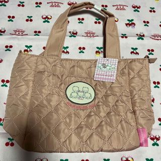 ハローキティ トートバック リバーシブルBAG グレーデニムベース-