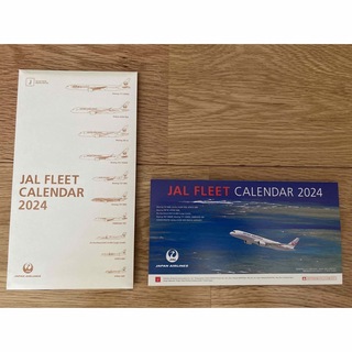ジャル(ニホンコウクウ)(JAL(日本航空))のJAL FLEET CALENDAR　2024(カレンダー/スケジュール)