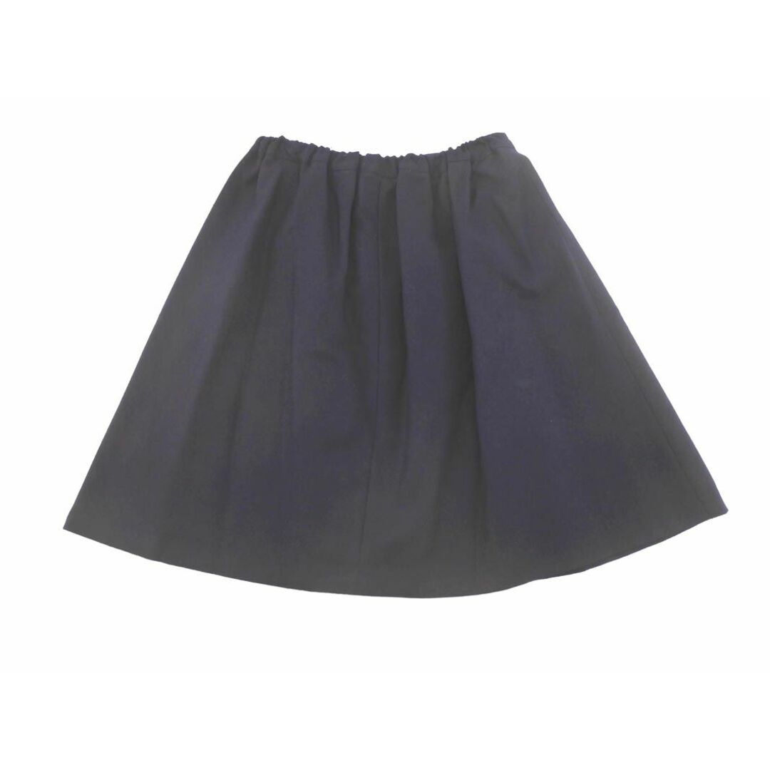 Techichi(テチチ)のテチチ ウール100% フレア スカート sizeM/紺 ◇■ レディース レディースのスカート(ミニスカート)の商品写真