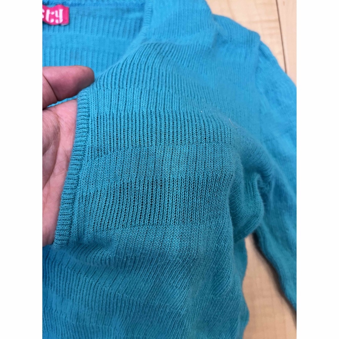 専用 90s vintage knit cropped hoodie レディースのトップス(ニット/セーター)の商品写真