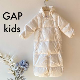 GAP Kids - GAP kids ダウンアウター　おくるみ　あったかい　ホワイト　ベビー服