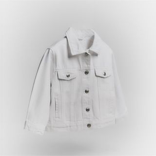 ザラキッズ(ZARA KIDS)のZARA 新品未使用　Gジャン　白　4y 5y 110 男の子　女の子　デニム(ジャケット/上着)