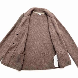 MARELLA✨ニット ジャケット カシミヤ ウール ベージュ 上質 S 肘当て