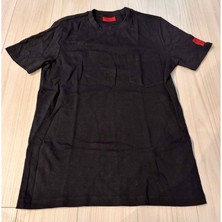 ヒューゴボス(HUGO BOSS)のHUGO 半袖Tシャツ　黒(Tシャツ/カットソー(半袖/袖なし))