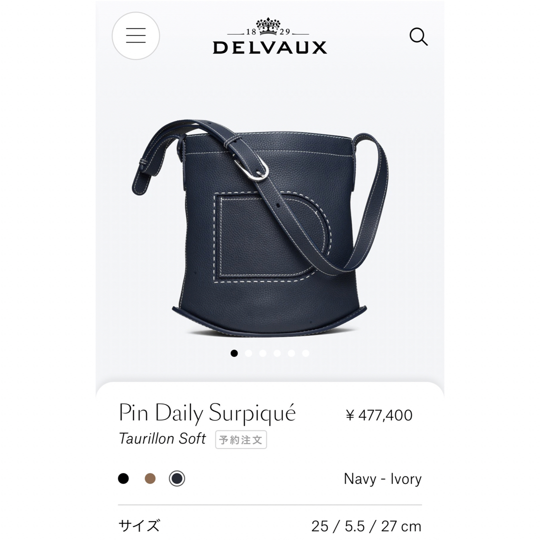 DELVAUX(デルボー) ショルダーバッグ美品