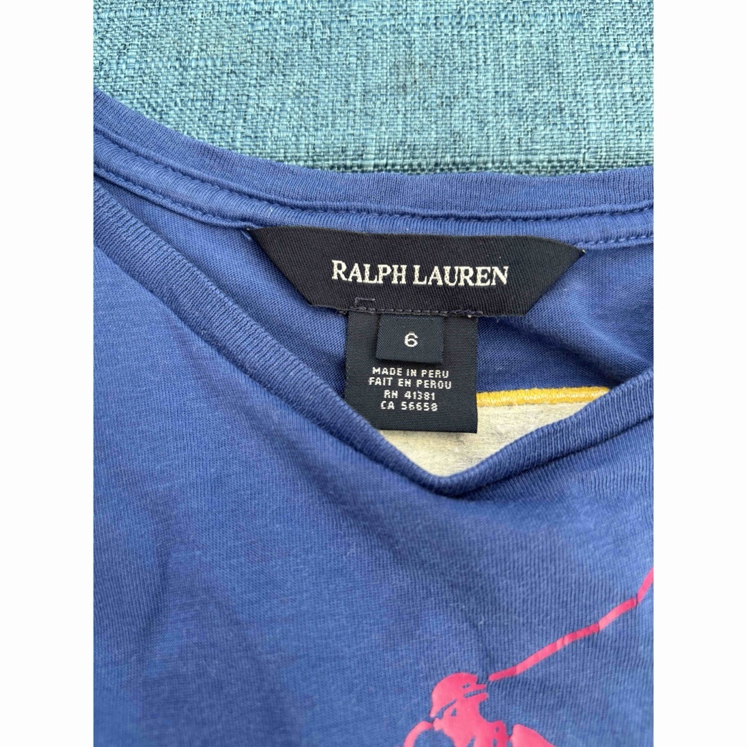Ralph Lauren(ラルフローレン)のラルフローレンカットソー キッズ/ベビー/マタニティのキッズ服男の子用(90cm~)(Tシャツ/カットソー)の商品写真