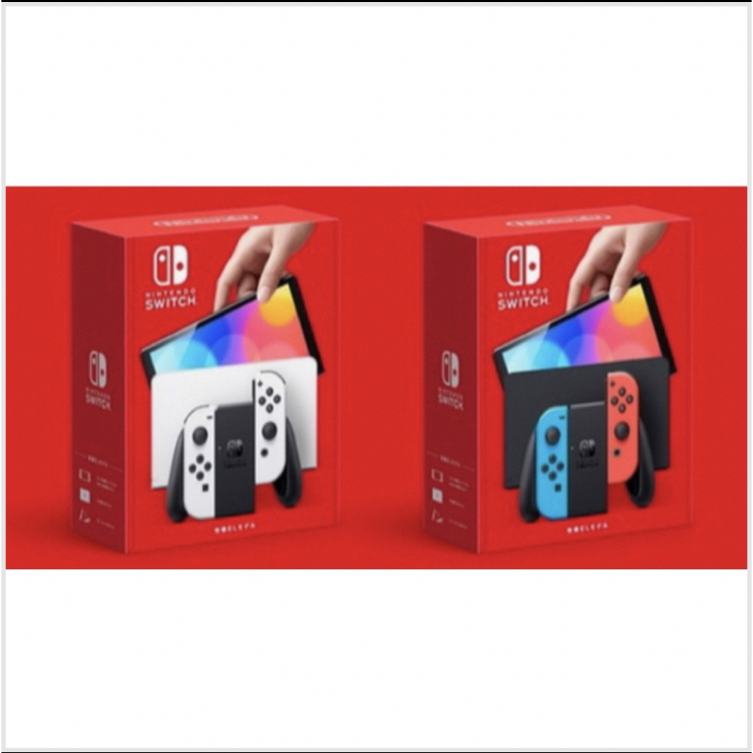 Nintendo Switch - Switch 有機EL 2台セットの通販 by らくまっぐ