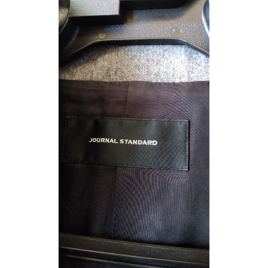 JOURNAL STANDARD(ジャーナルスタンダード)のJOURNALSTANDARDジャーナルスタンダード　ステンカラーコートグレー メンズのジャケット/アウター(ステンカラーコート)の商品写真